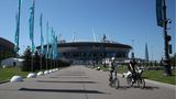 Stadion der Fußball-EM 2021: Gazprom-Arena in Sankt Petersburg