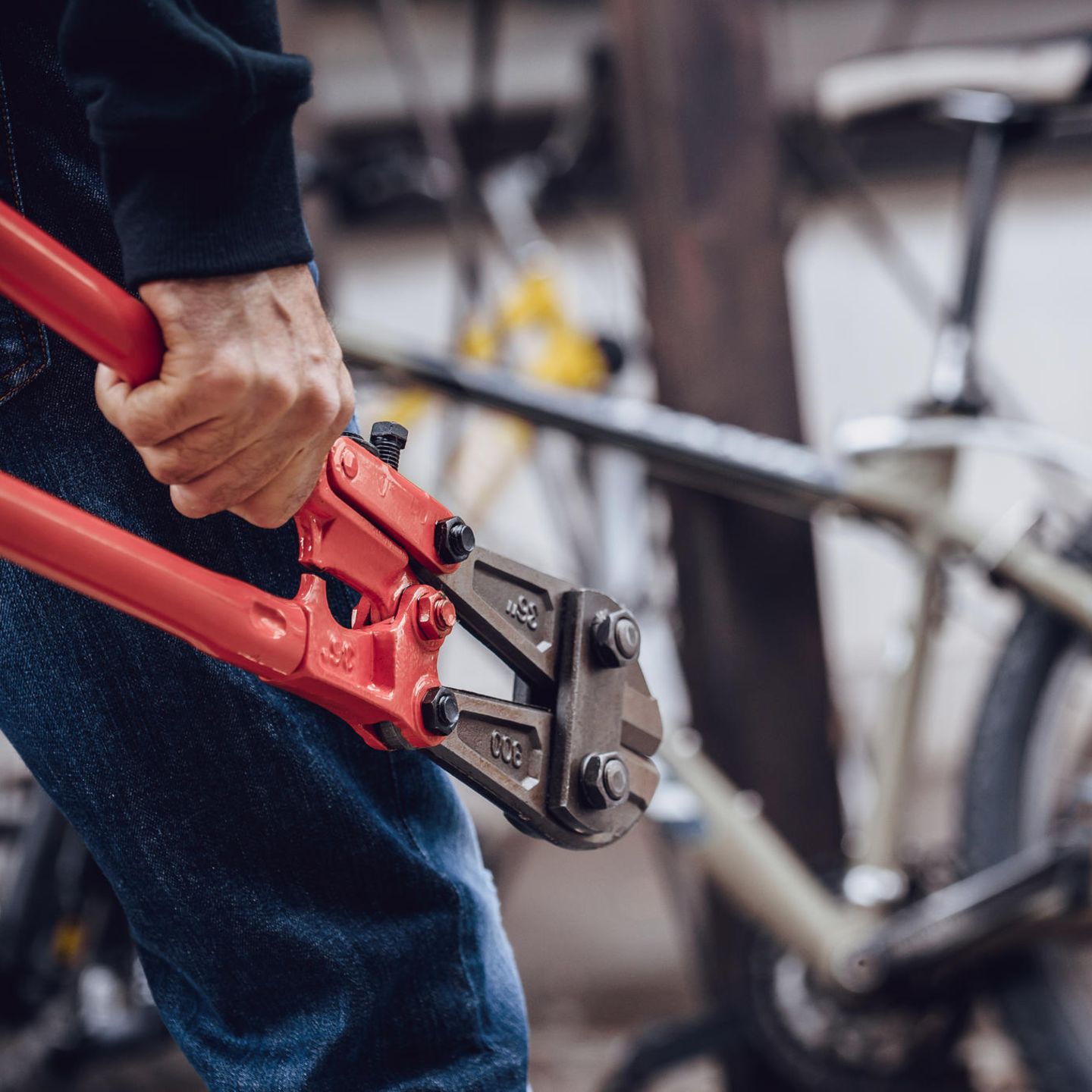 Kaufe Fahrrad-Diebstahl-Sicherheitsalarm, Fahrradschloss, akustischer Alarm  mit Fernbedienung