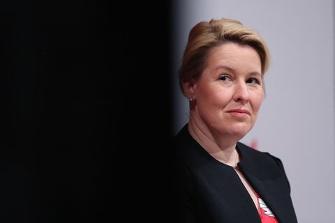 Die ehemalige Bundesfamilienministerin Franziska Giffey (SPD)