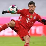 Robert Lewandowski aus Polen (Bayern München)