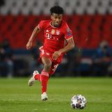 Kingsley Coman aus Frankreich (Bayern München)