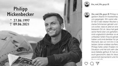 Der Youtuber Philipp Mickenbecker ist tot, wie seine Angehörigen auf Instagram mitteilten