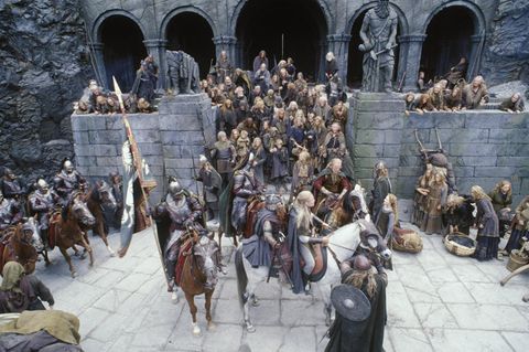 Festung Helms Klamm in Herr der Ringe.