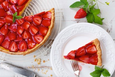 Erbeerkuchen ohne Zucker: So einfach backen Sie diesen Low-Carb-Kuchen