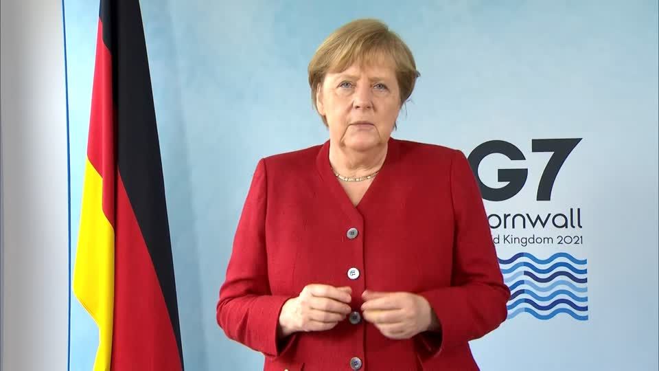 Video: Merkel: Vorbereitungen deuten auf gute G7-Resultate
