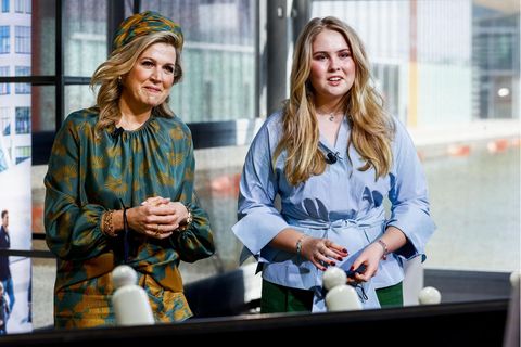 Königin Maxima und ihre Tochter, Kronprinzessin Amalia der Niederlande