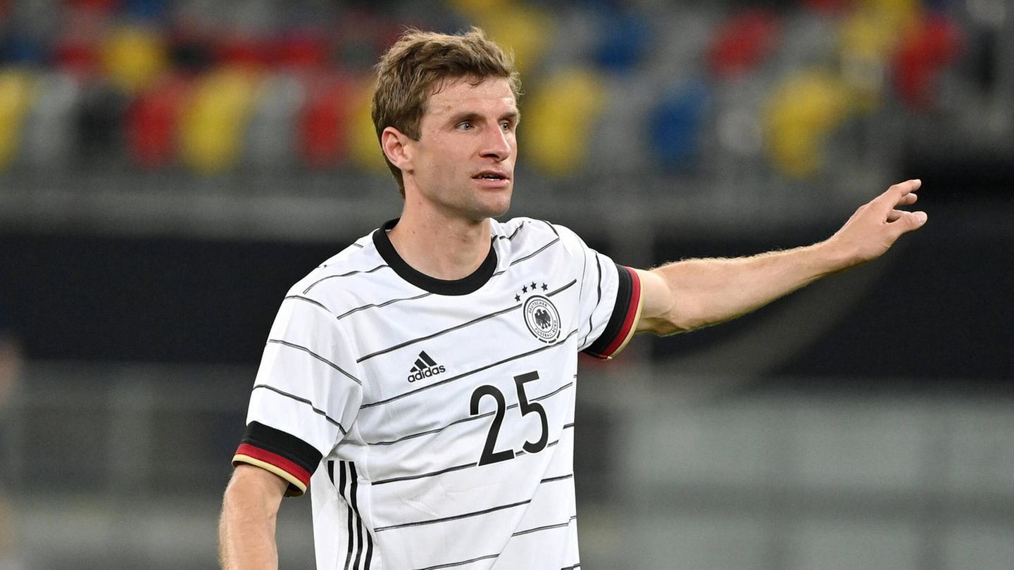Thomas Müller im Einsatz: An die Fans richtete er einen feurigen Appell