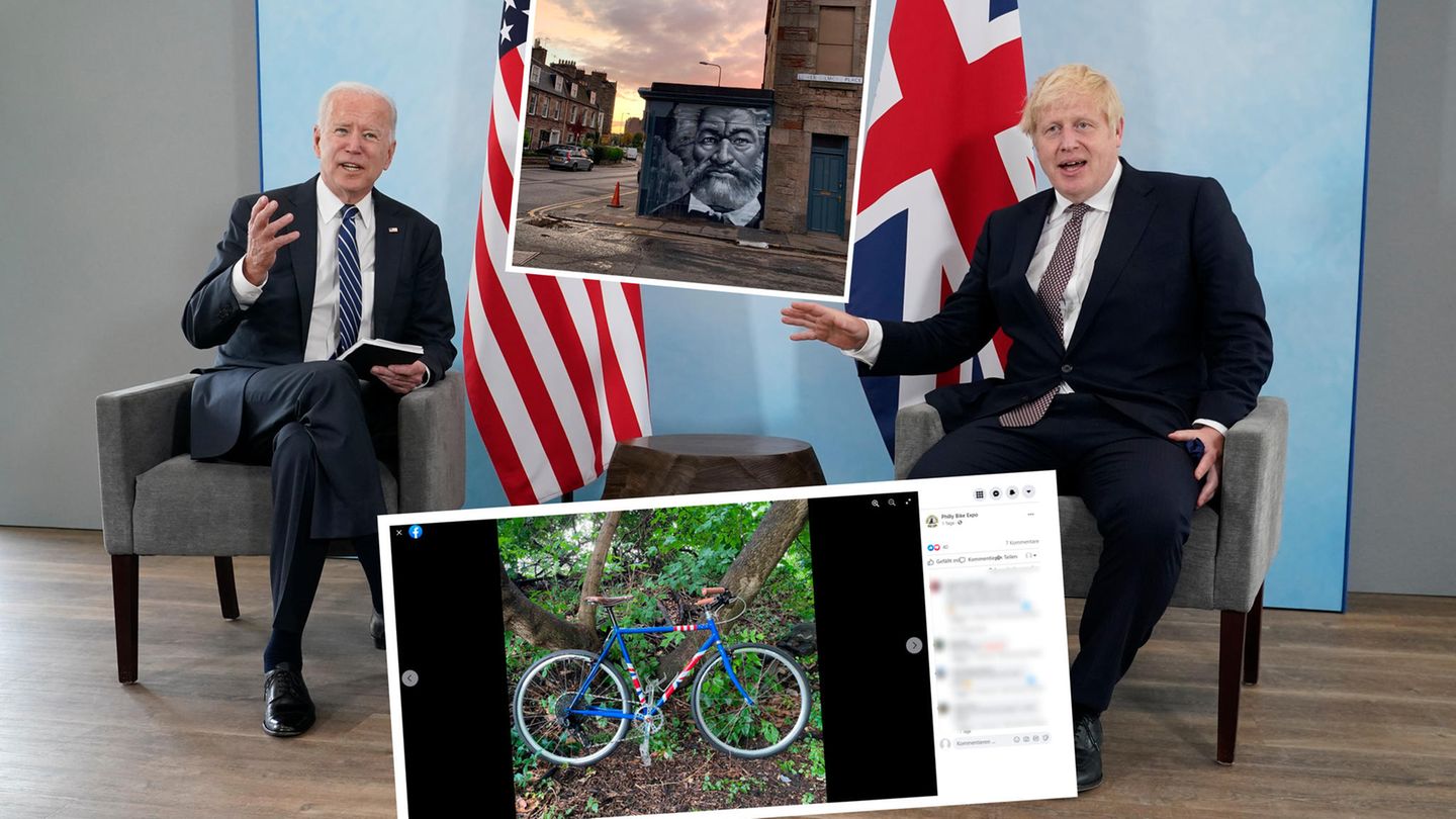 US-Präsident Joe Biden und Großbritanniens Premierminister Boris Johnson