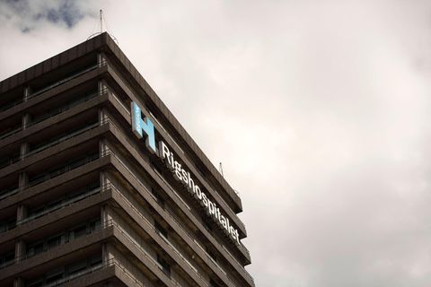 Das Reichshospital in Kopenhagen: Hier ist Eriksen wirklich untergebracht