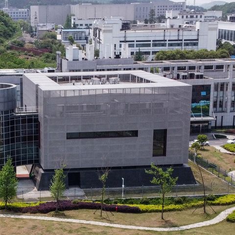 Labor des Virologie-Instituts im chinesischen Wuhan