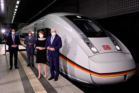 Die Deutsche Bahn setzt seit Sonntag den XXL-Ice ein.