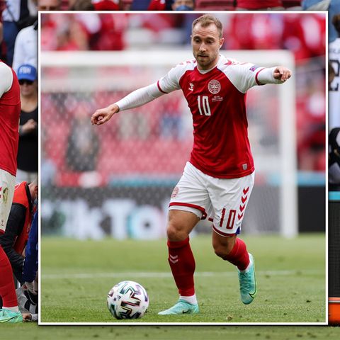 EM 2021: Christian Eriksen kollabiert – Fans sorgen für Gänsehaut-Moment