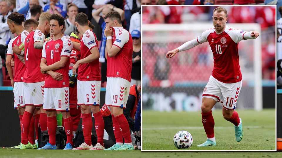 EM 2021: Christian Eriksen kollabiert – Fans sorgen für Gänsehaut-Moment