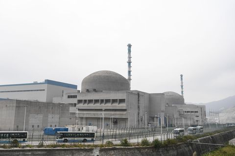 Das Atomkraftwerk Taishan in der Provinz Guangdong im Süden Chinas