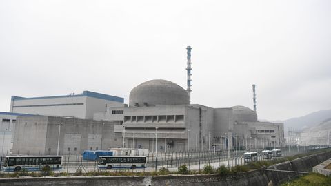 Das Atomkraftwerk Taishan in der Provinz Guangdong im Süden Chinas