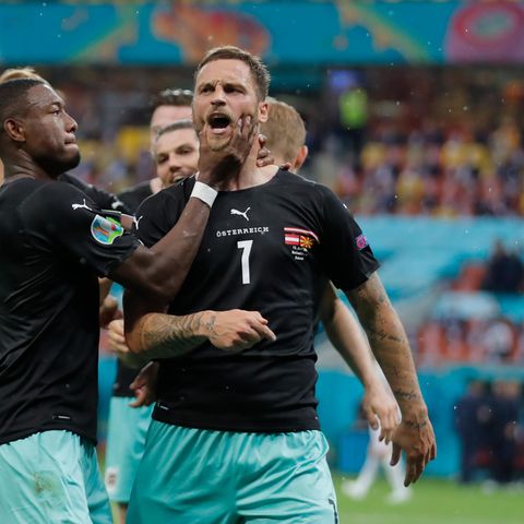 Marko Arnautovic jubelt