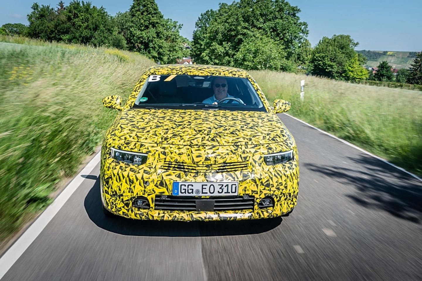 Bei den ersten Testfahrten hinterließ der Opel Astra einen guten Eindruck