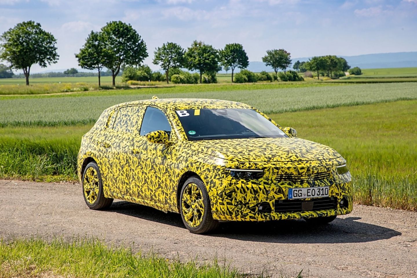 Opel Astra (2022) Prototyp