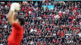 Bei den bisherigen EM-Spielen waren die Stadien nicht voll besetzt worden - in Ungarn schon