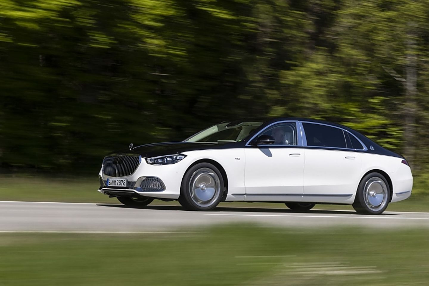 Mercedes Maybach misst 5,47 Meter und ist damit 18 Zentimeter länger als Langversion der S-Klasse
