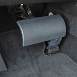 Das Gaspedal ist abgedeckt