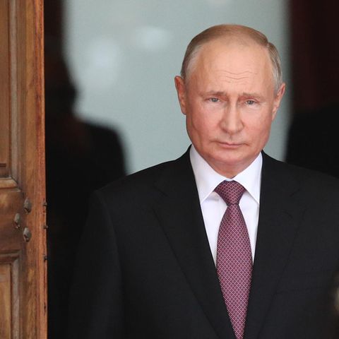 Genf: Wladimir Putin kommt zum Treffen mit Joe Biden an.