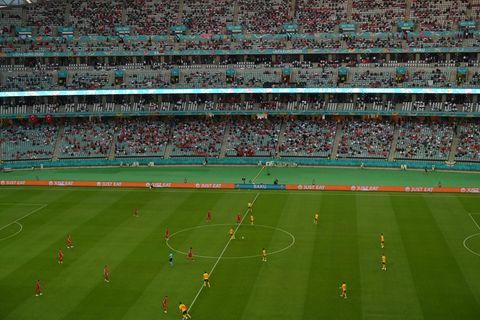 EM 2021: Blick ins Nationalstadion von Baku