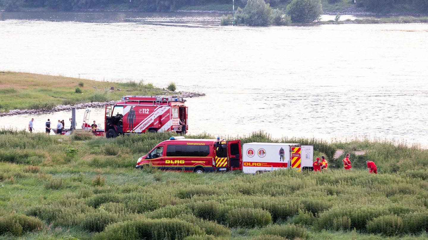 Badeunfälle im Rhein: 17-Jährige stirbt, zwei Mädchen vermisst