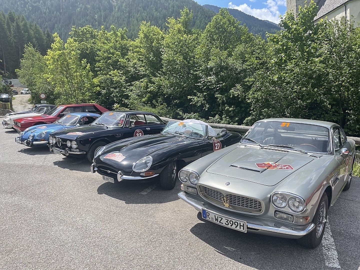 Oldtimerrallye Stella Alpina 201
