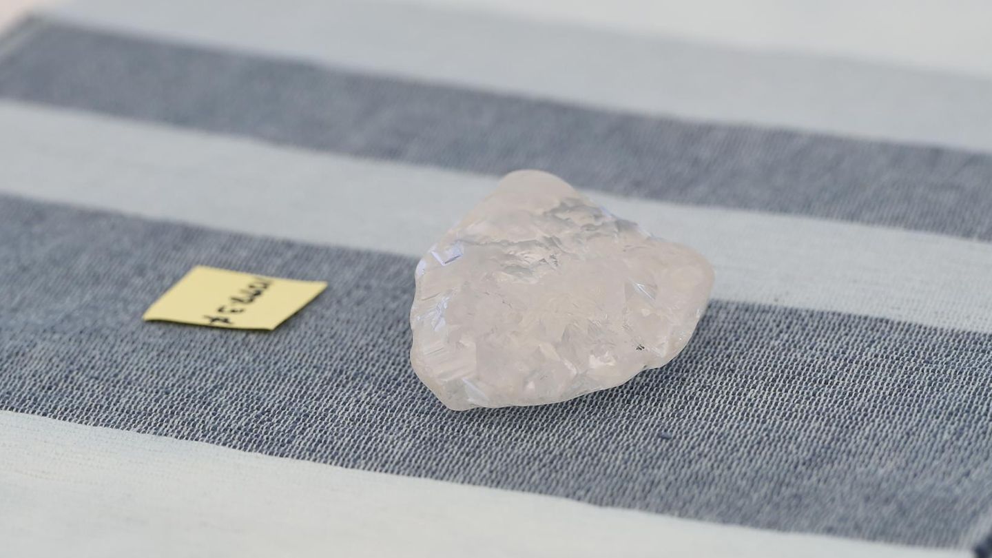 Der über 1000 Karat schwere Diamant aus Botsuana