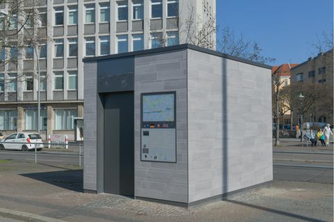 Neue Toilettenhäuser in Berlin