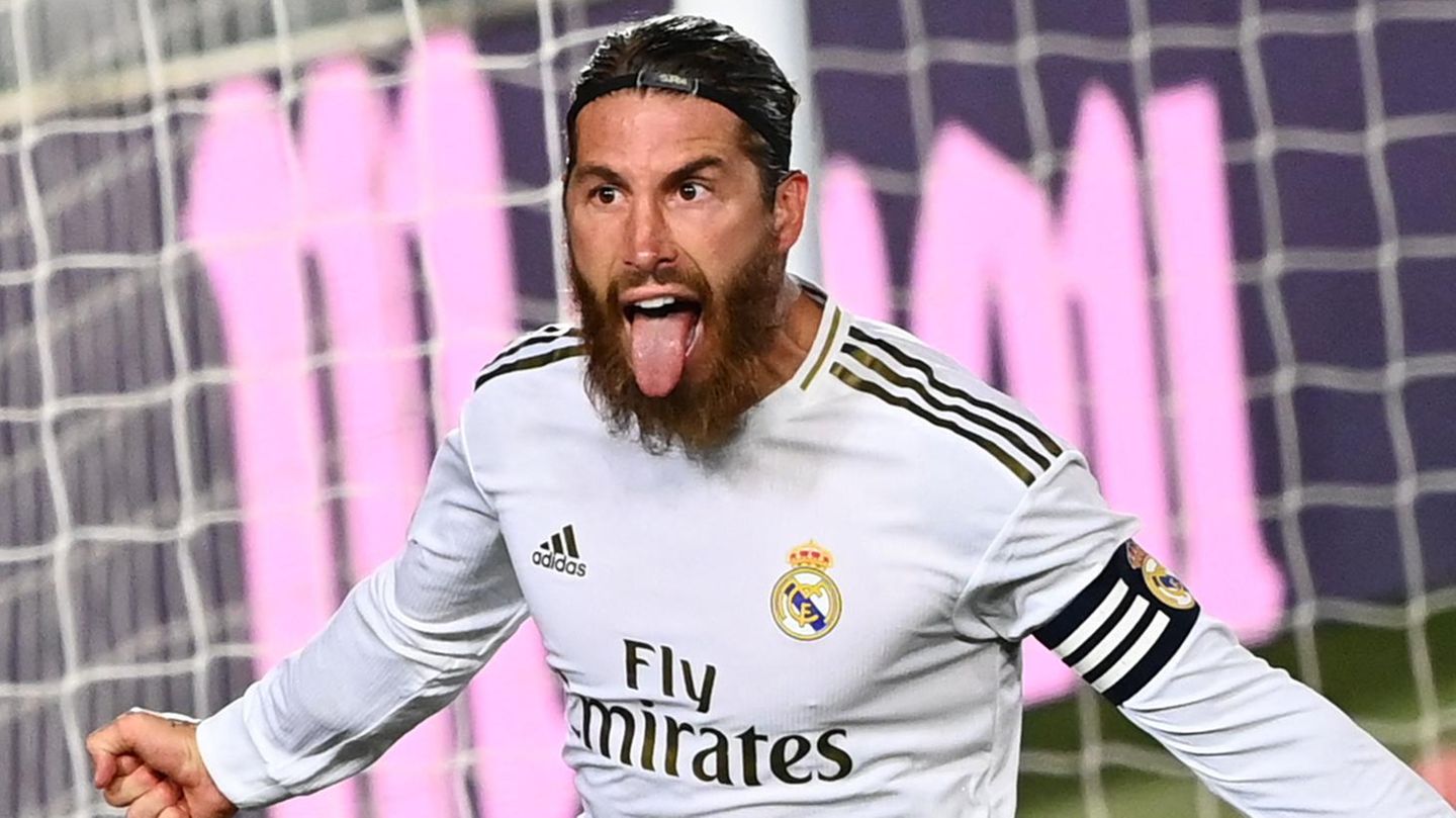 Sergio Ramos bei einem seiner letzten Einsätze für die Königlichen