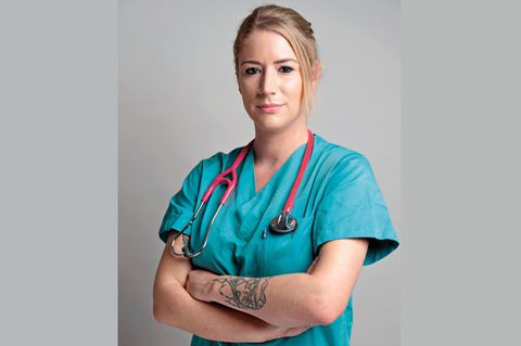 Franziska Böhler arbeitete von 2007 bis 2020 als Krankenschwester auf einer Intensivstation