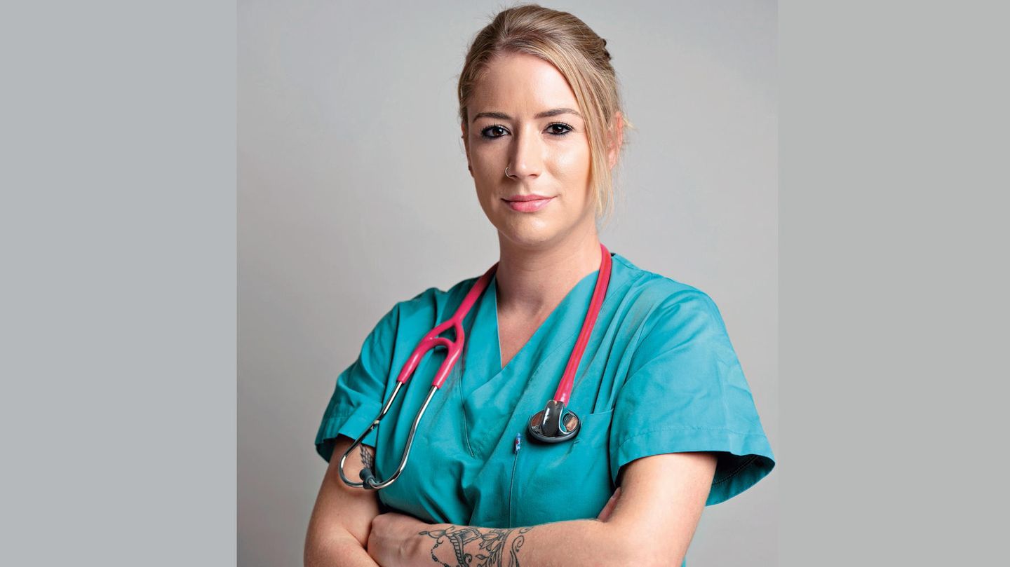 Franziska Böhler arbeitete von 2007 bis 2020 als Krankenschwester auf einer Intensivstation