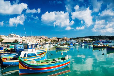 Corona Regeln auf Malta, im Bild zu sehen ist der Hafen von Malta