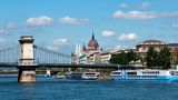 Corona Regeln in Ungarn. Auf dem Foto zu sehen ist die Donau in Budapest