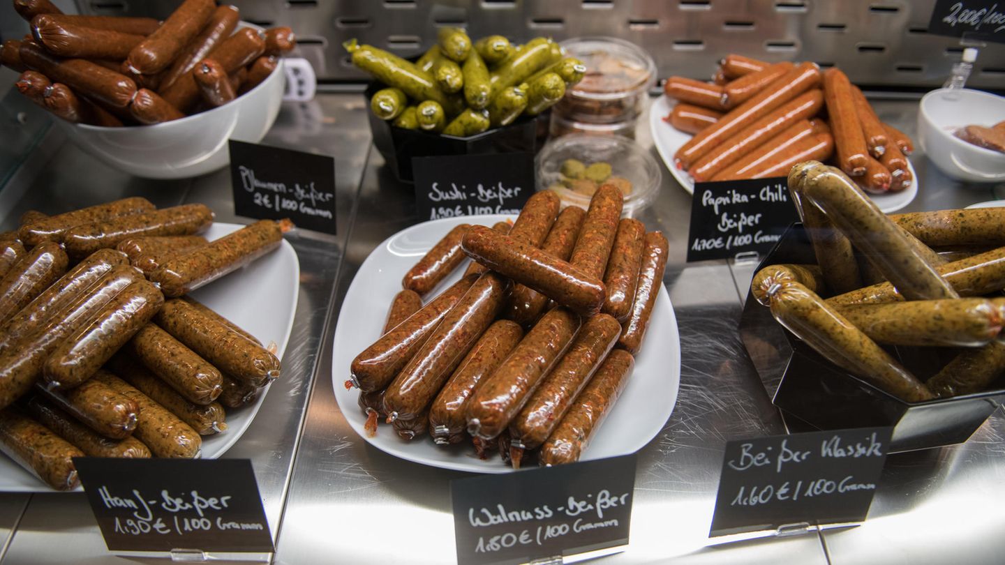 Tofu-Wurst ist immer beliebter