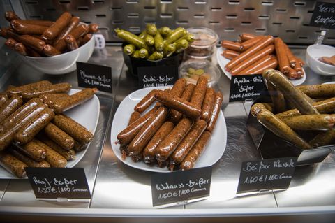 Tofu-Wurst ist immer beliebter