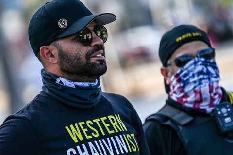 "Proud Boys"-Chef Enrique Tarrio