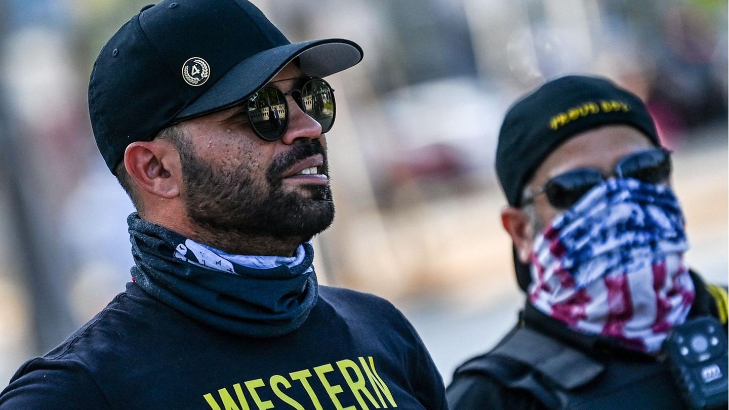 "Proud Boys"-Chef Enrique Tarrio