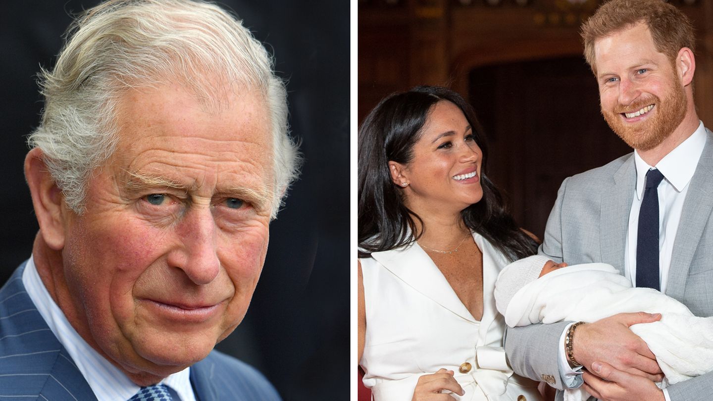 Prinz Charles. Meghan, Harry