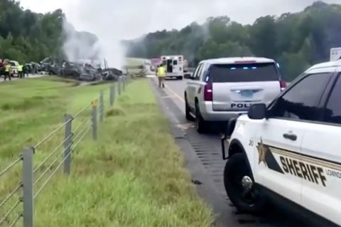 Verkehrsunfall in Alabama: Stürmisches Wetter: Zehn Menschen sterben bei Massencrash – darunter neun Kinder