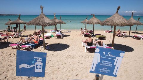 Platja de Palma in Mallorca