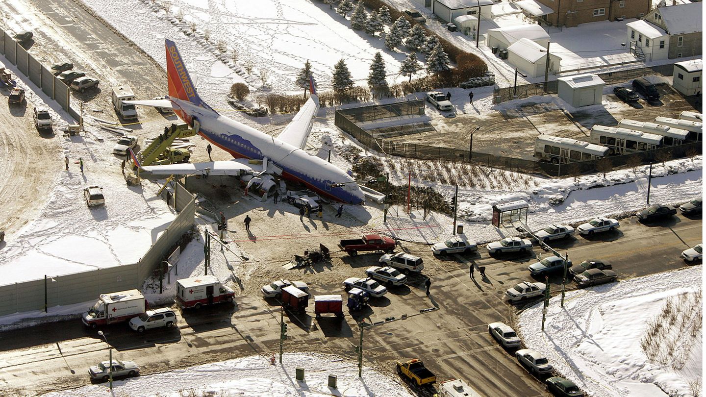 Southwest Airlines am Chicago-Midway Airport
