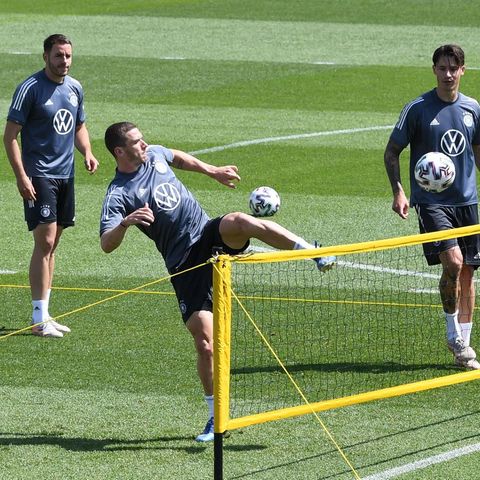 EM 2021: Robin Gosens beim DFB-Mannschaftstraining am Montag