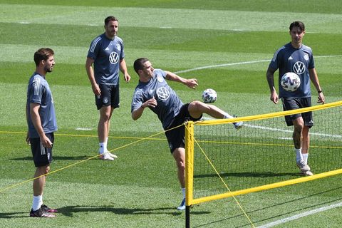 EM 2021: Robin Gosens beim DFB-Mannschaftstraining am Montag