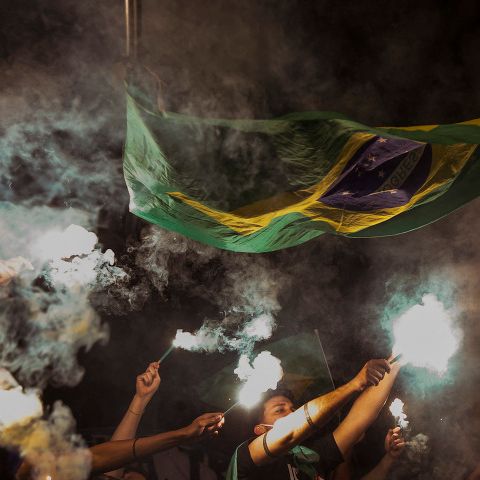 Proteste in Sao Paulo