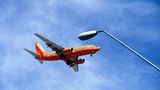 Boeing 737 von Southwest in alter, brauner Lackierung