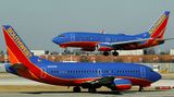 Zwei Boeing 737 von Southwest Airlines