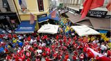 Verteilte Feiergruppen aus Österreich und der Ukraine